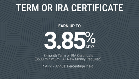 certificate 8-month rate offer