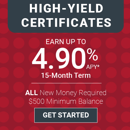 Earn up to 4.90 on Certificates