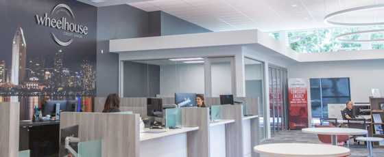 downtown branch lobby