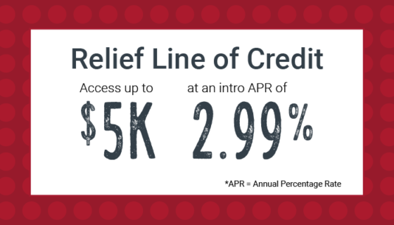 Relief Line of Credit Offer