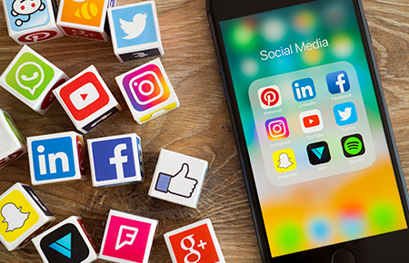 social media icons