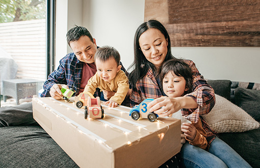 Family activity living room