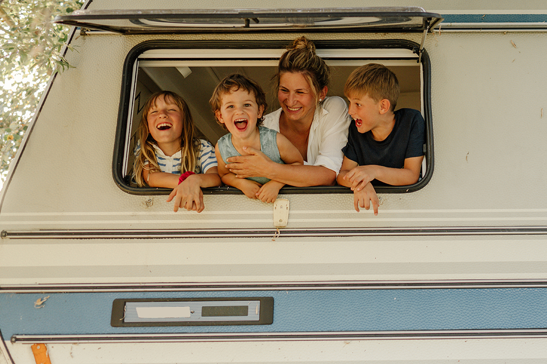 Family RV window